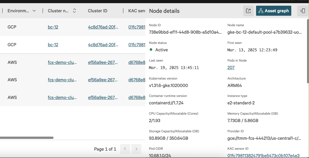 Figure 3. Falcon Cloud Security support for ARM64